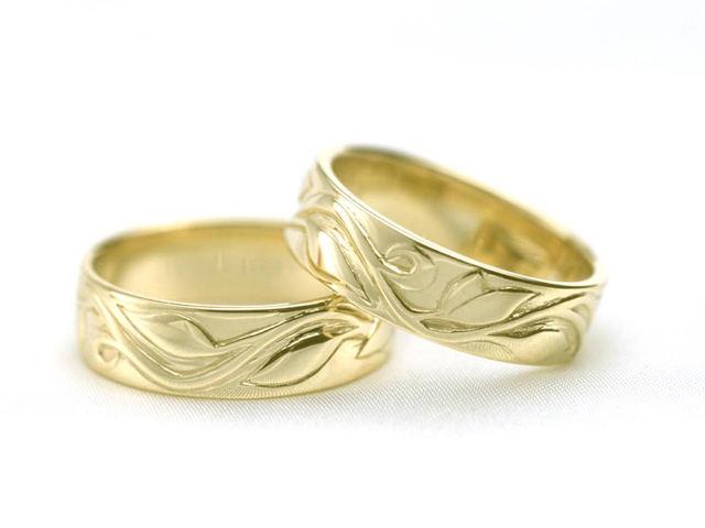 Leaf & Tendril Rings